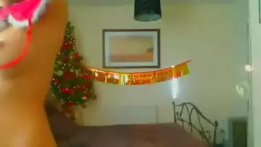 Sexy Santa Wishing Christmas To Fans