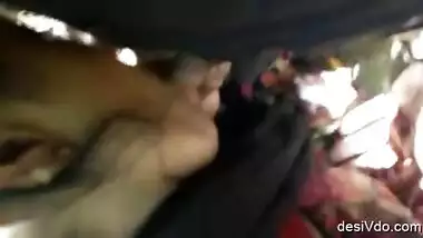 Cute Girl Blowjob In Jungle