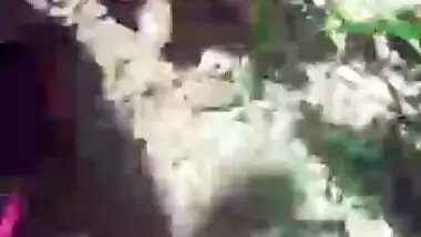 Cute hairy pussy fucking outdoors video