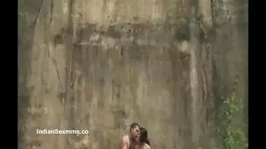 Outdoor porn video of mature desi couple naked sex