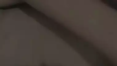 Girlfriend showing asshole and fingering video making