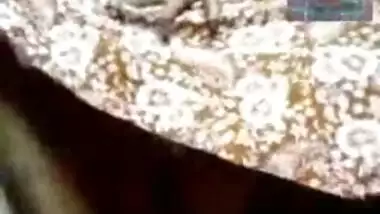 Mature aunty showing pussy on a live video call