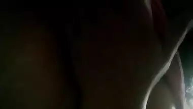 Indian diva lies on back and brings her XXX dark nipples to light