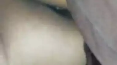 Ass hole flash for Desi aunty