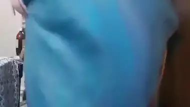 Indian Step Mom Teasing Step Son With Big Ass