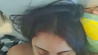 Small tits wife mouth fucking by husband viral MMS