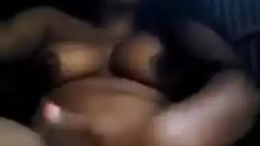Shameless Dehati wife finering pussy talking dirty