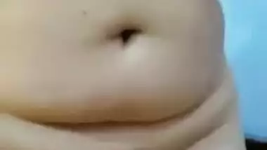 Topless Indian mom takes off red panties to make XXX buddy happy